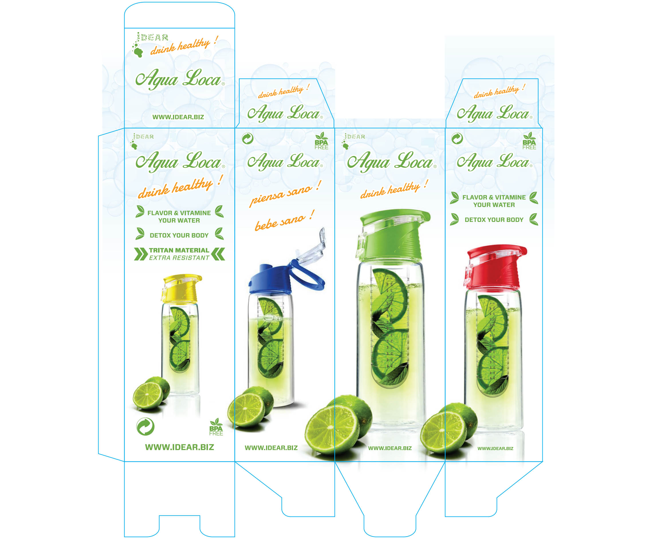 Agua Loca Packaging