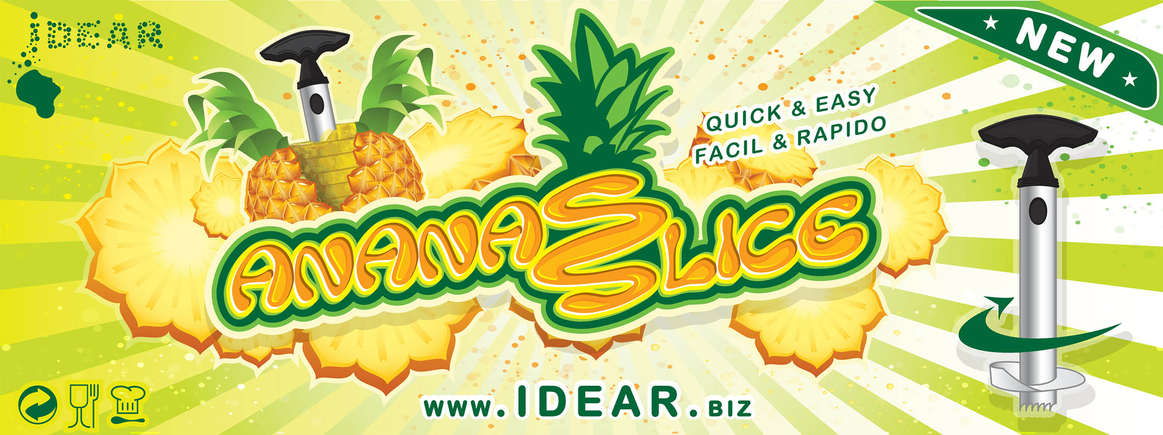 Ananaslice Banner