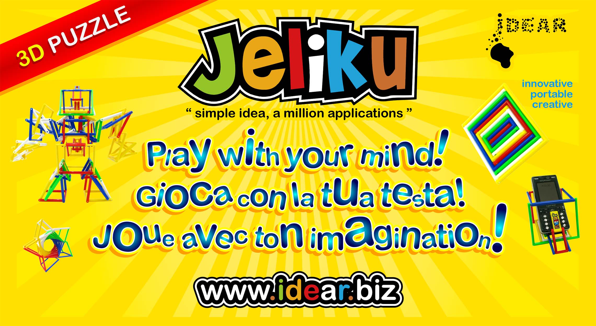 Jeliku Banner Yellow