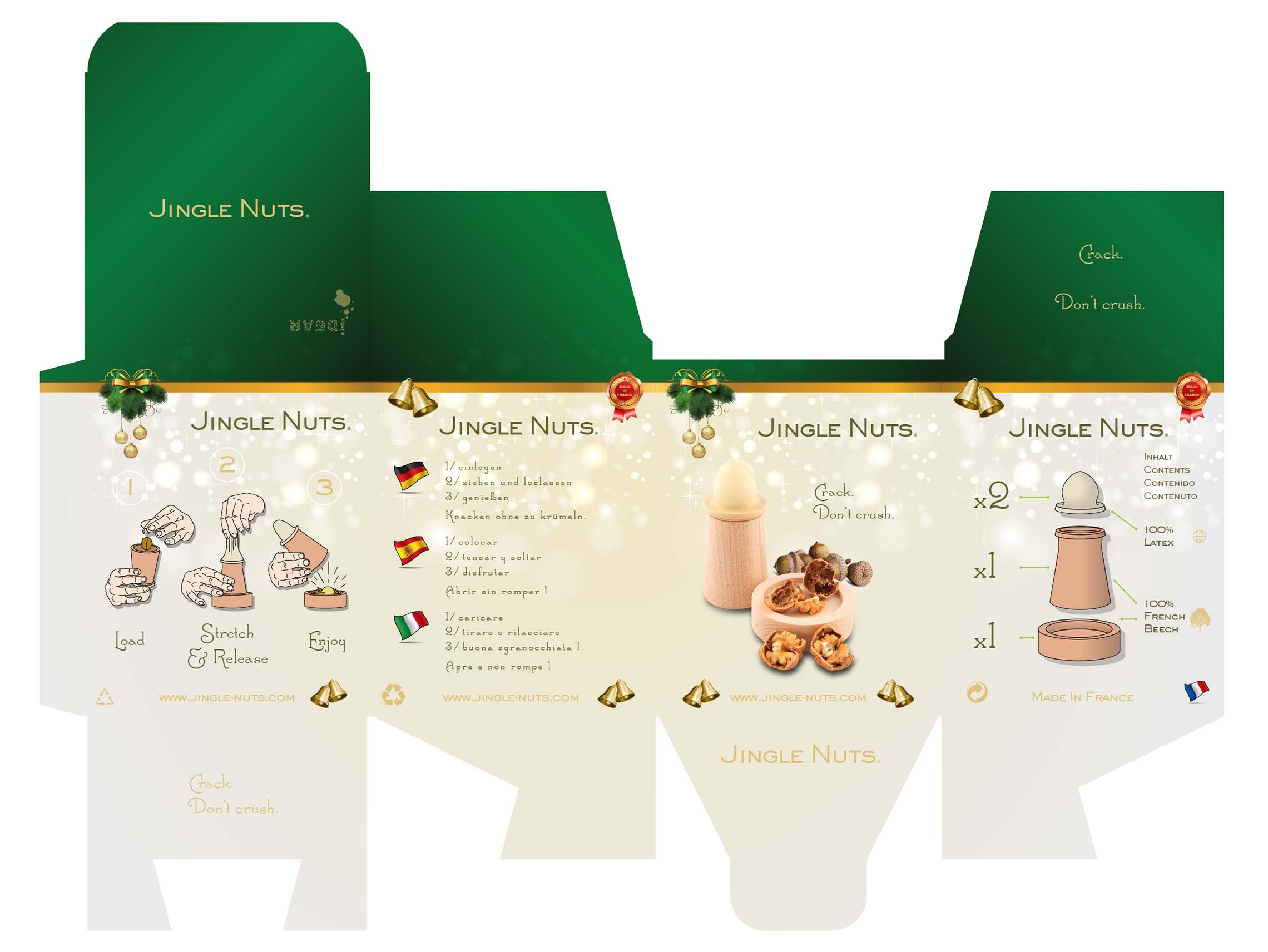 Jingle Nuts packaging