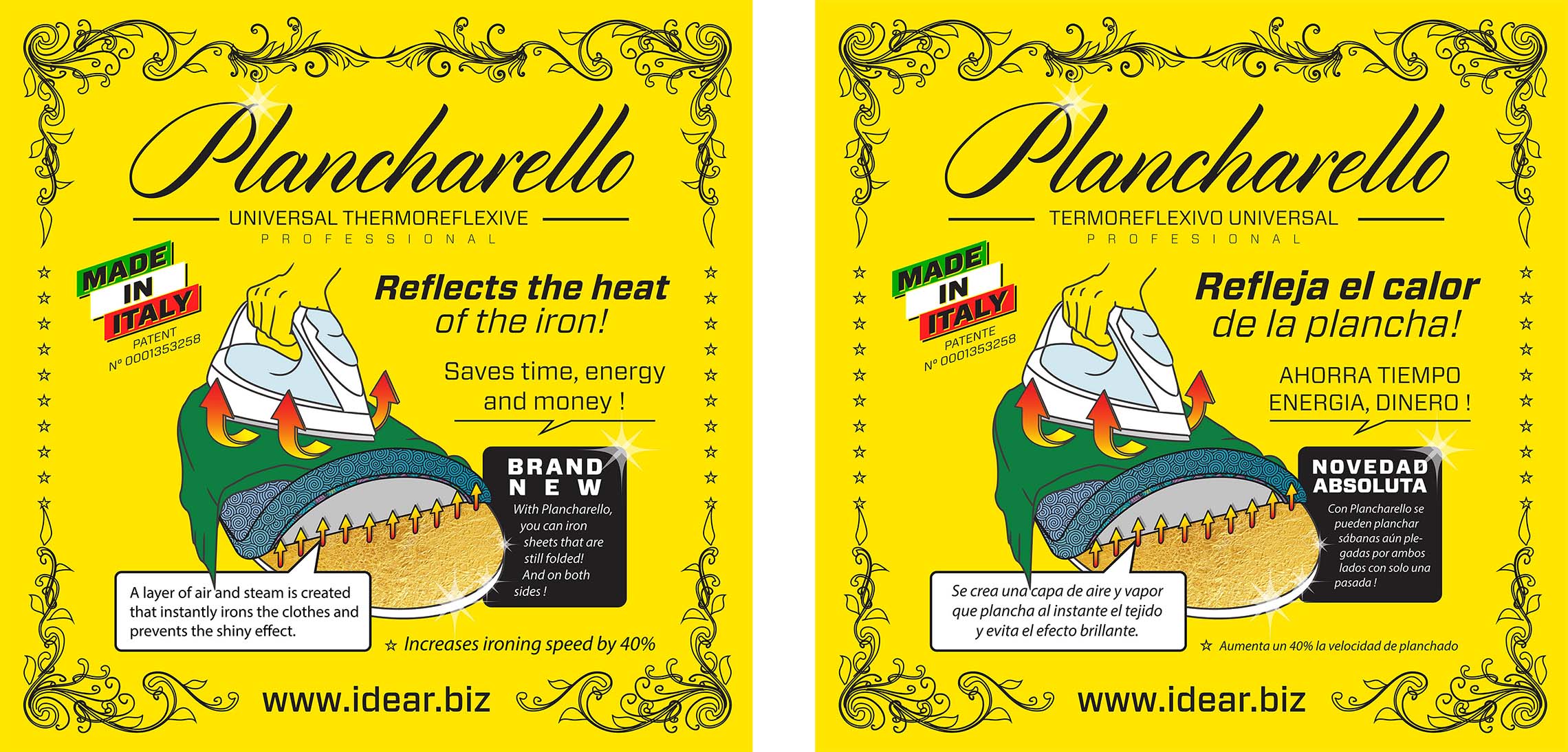 Plancharello Flyers Print files