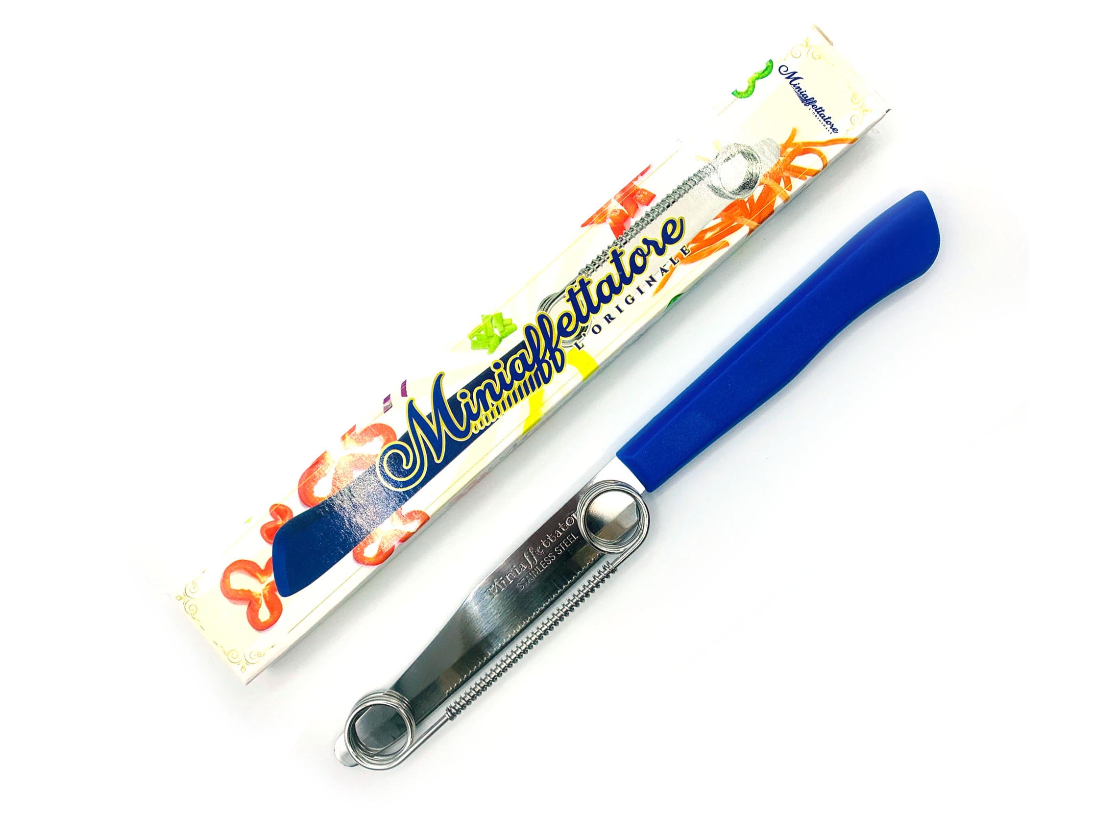 Affetatore box and knife presentation