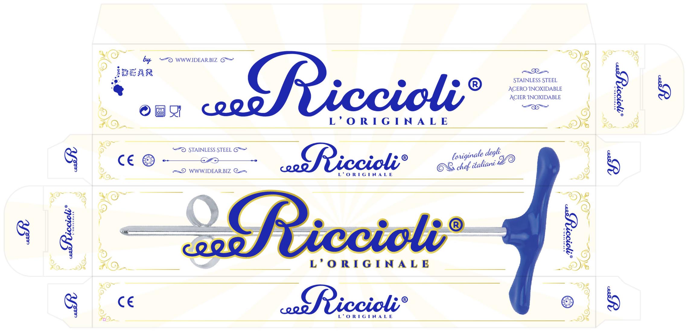 Riccioli packaging print file