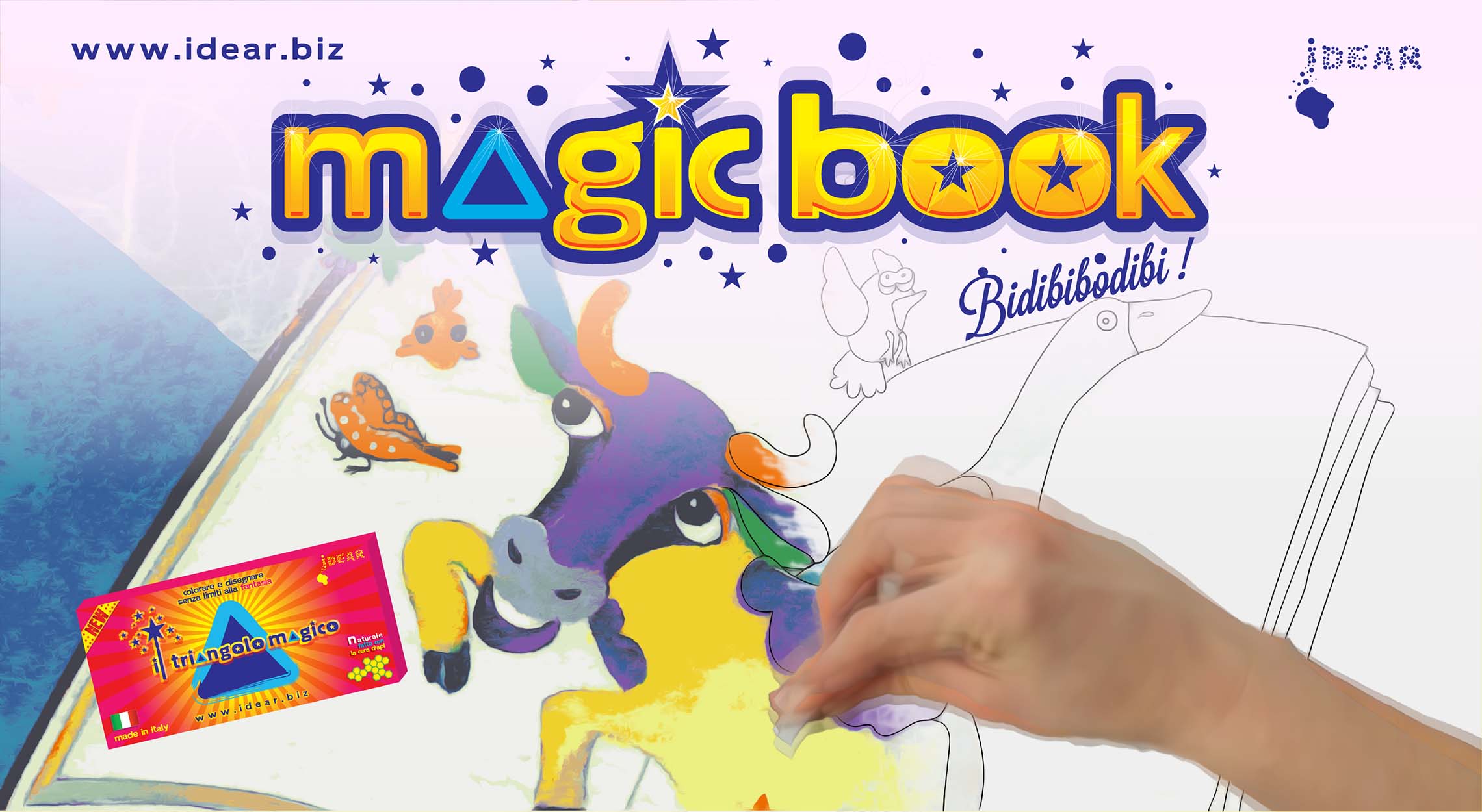 Il Triangola Magico Magic Book Banner