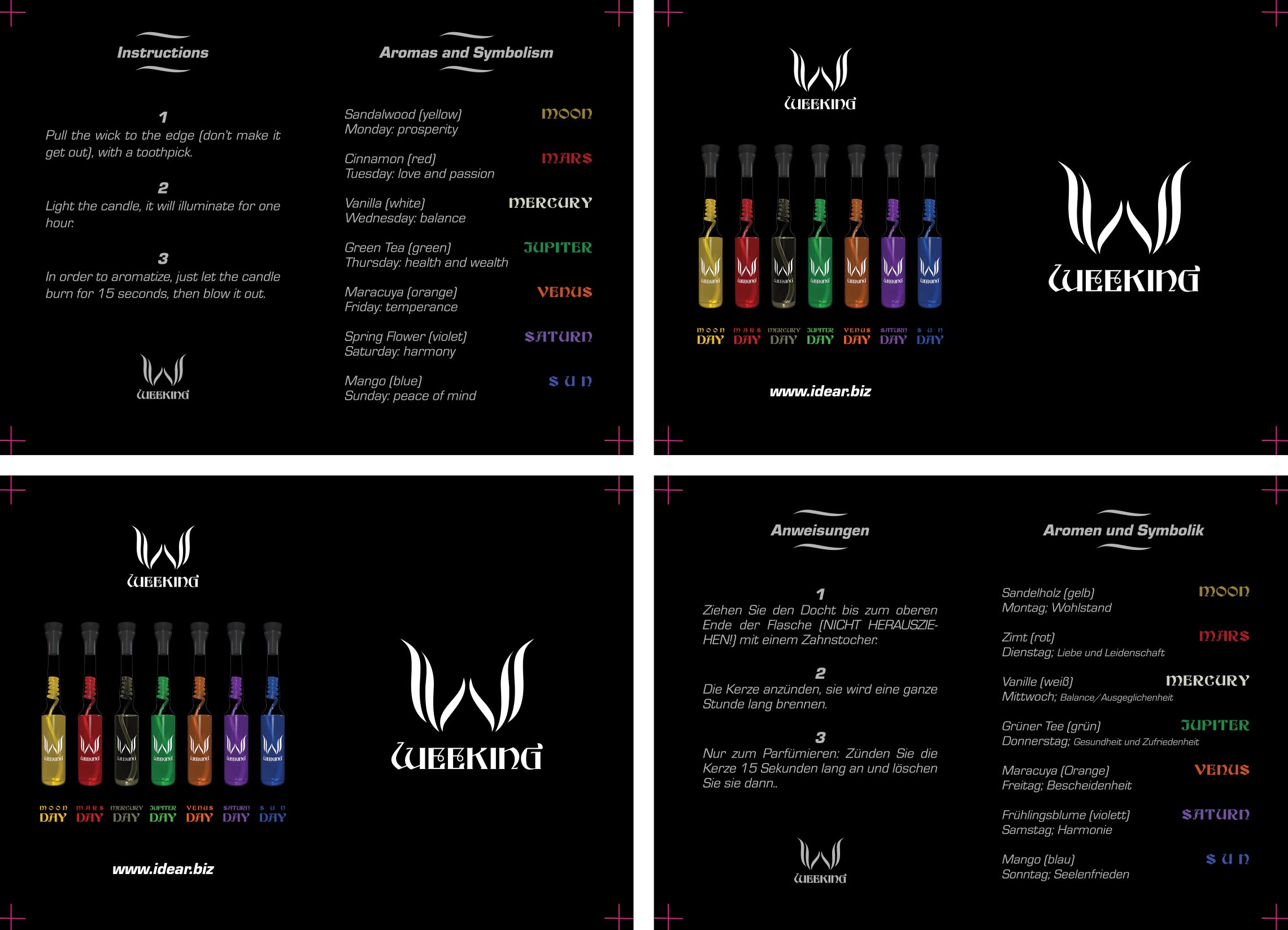 Weeking Flyers Print Files