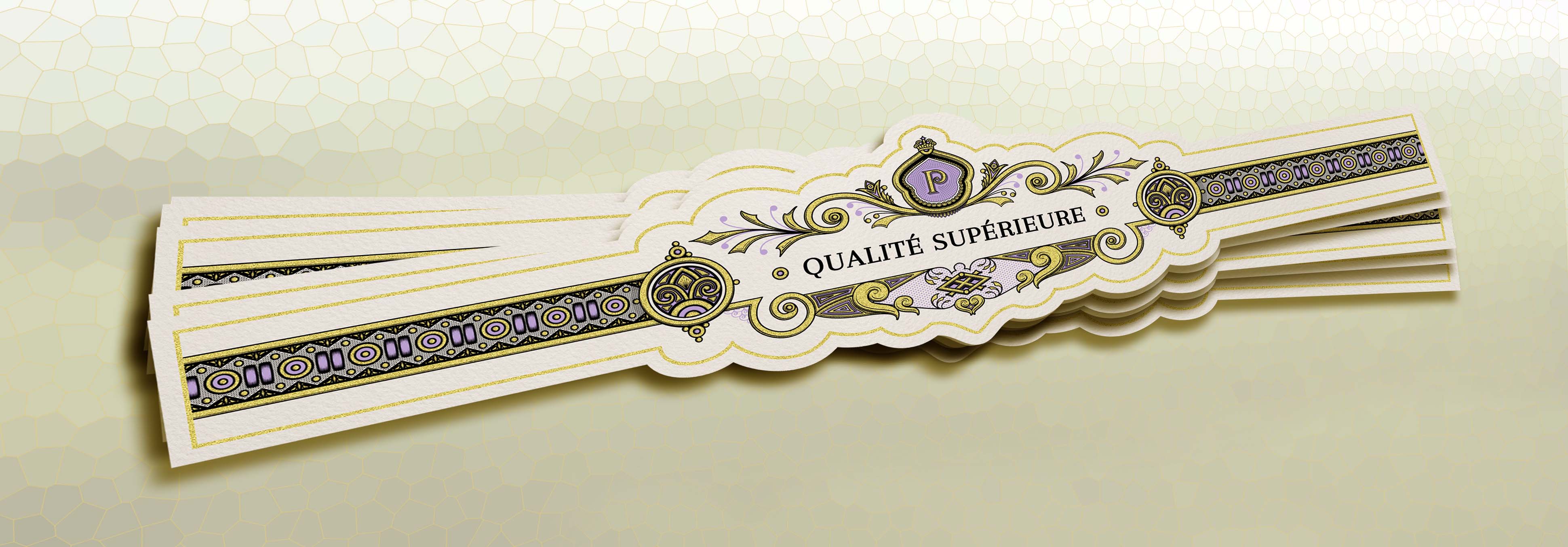 Image of the Eau de Lavande band by Poggi perfume label
